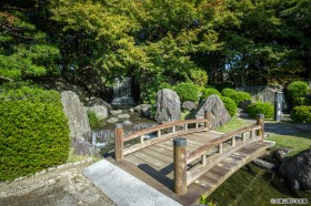 布落ちの滝の写真